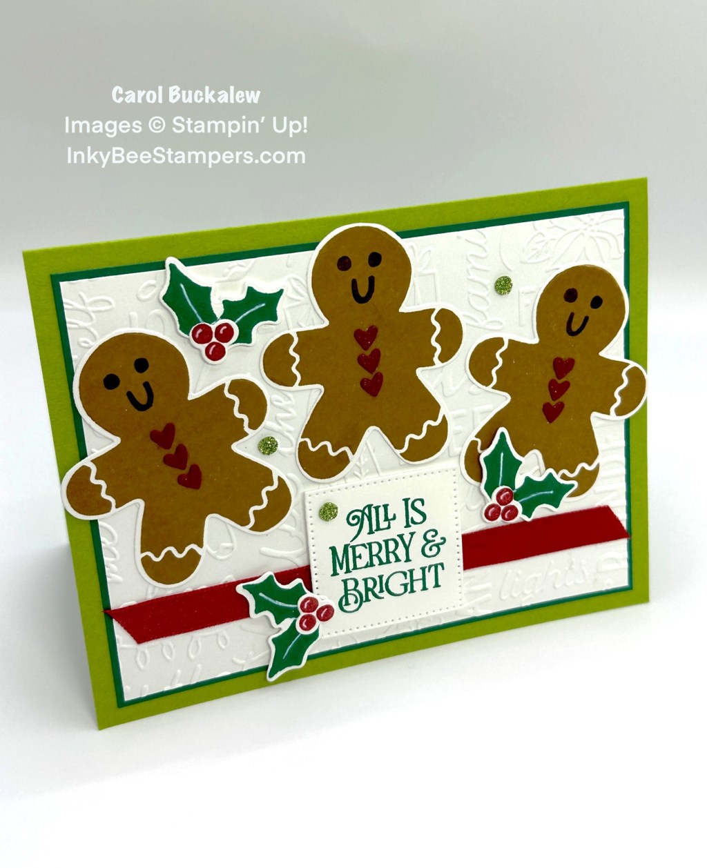 Stampin’ Up! Sending Cheer Christmas&nbsp;Card