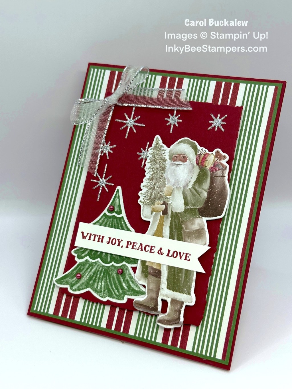 Stampin’ Up! Traditions of St. Nick Christmas&nbsp;Card