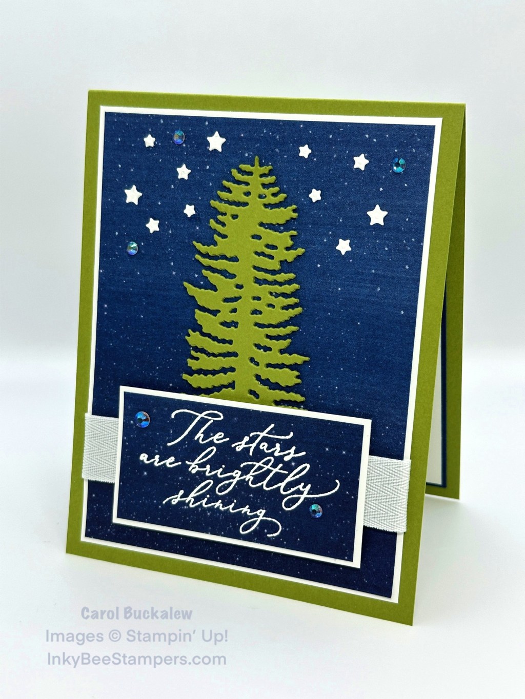 Stampin’ Up! Forever Forest Christmas Card