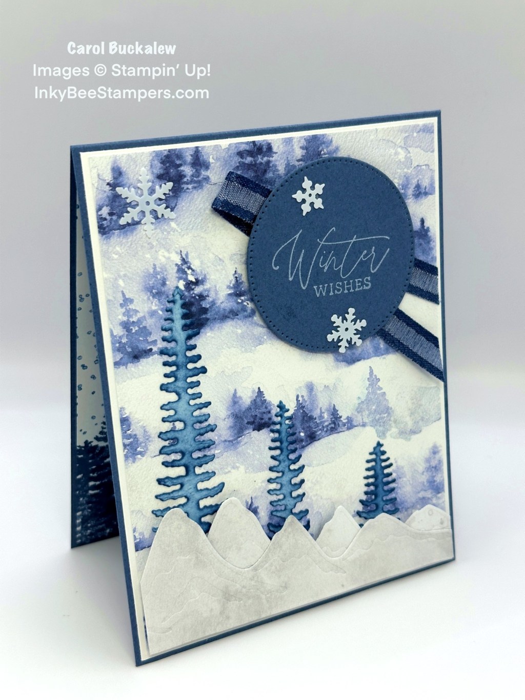 Stampin’ Up! Forever Forest Winter Wishes Card
