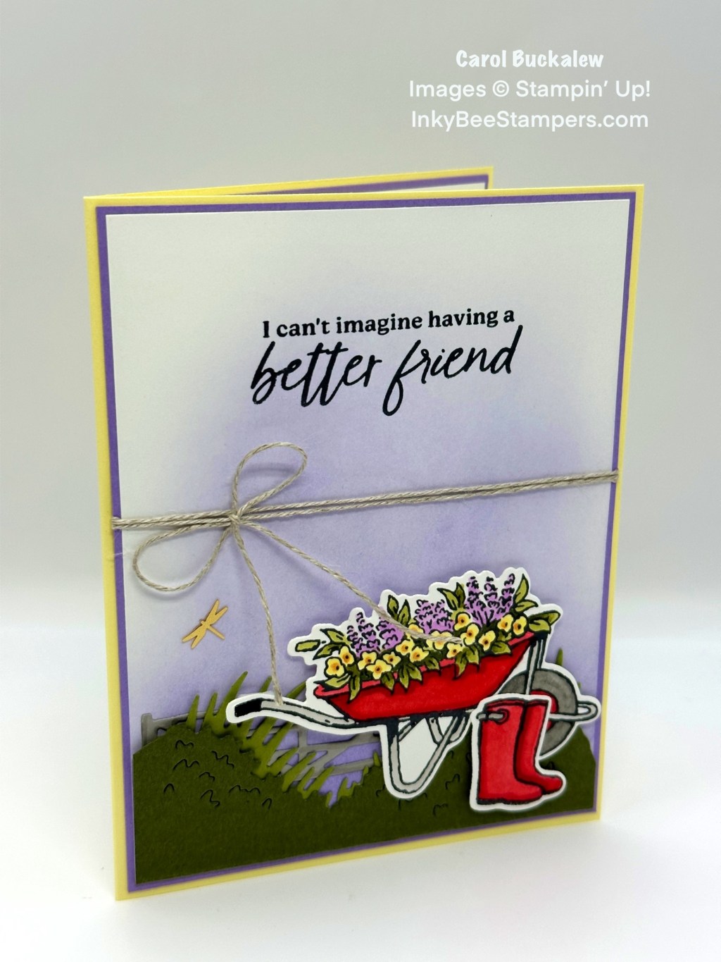 Stampin’ Up! Garden Meadow Thinking of You&nbsp;Card