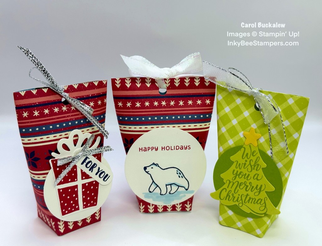 Stampin’ Up! Holiday Treat Pouches in Two&nbsp;Sizes!