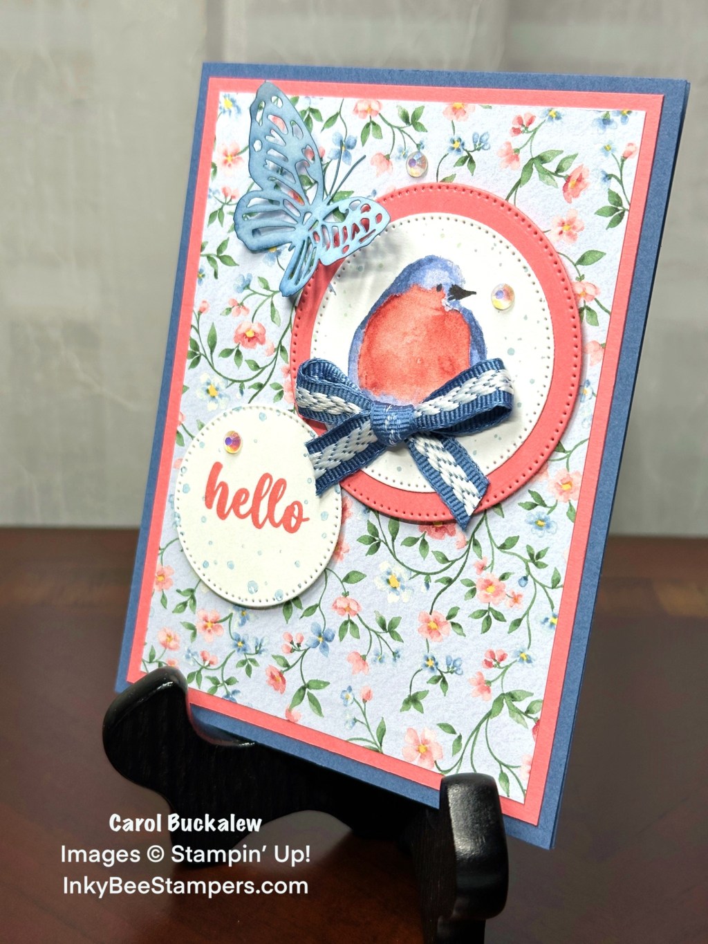 Stampin’ Up! Sneak Peek – Flight & Airy Note Card