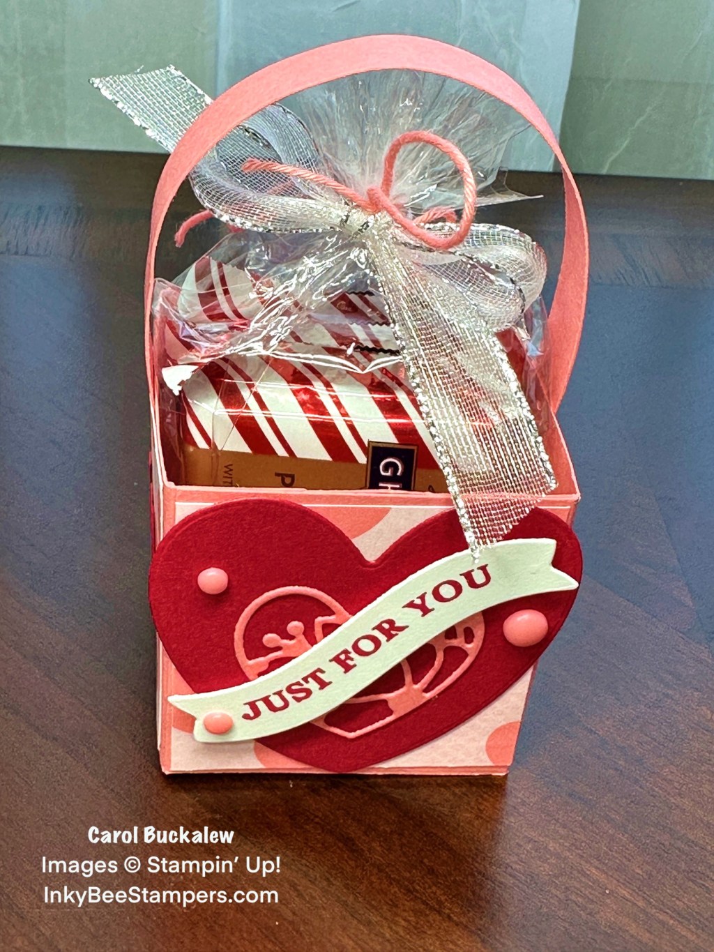 Stampin’ Up! Adoring Hearts Valentine Treat&nbsp;Basket