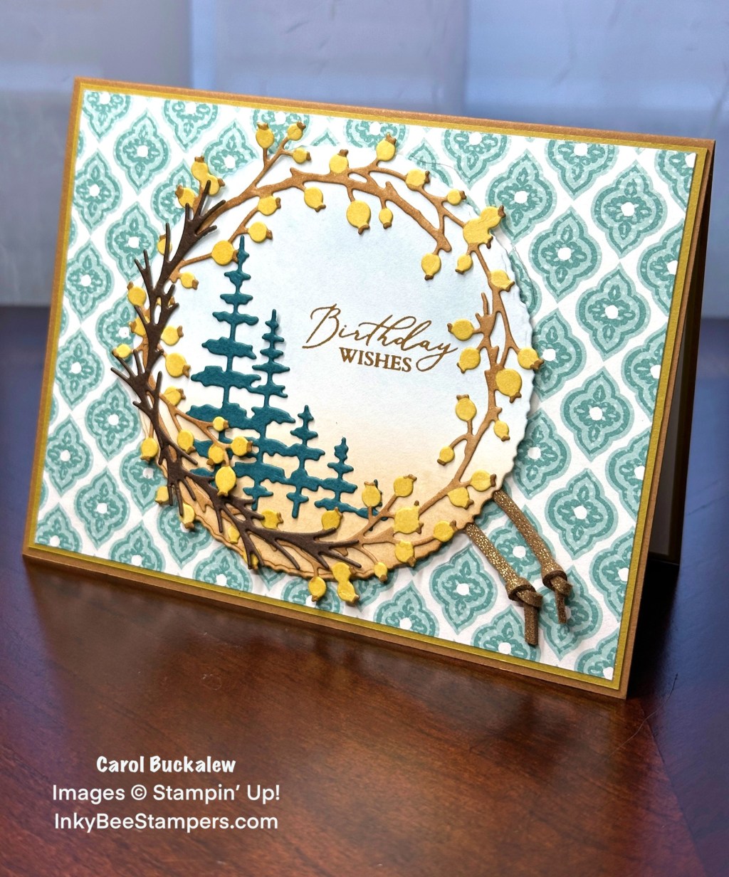 Stampin’ Up! Sneak Peek – Encircled in Nature Masculine Birthday&nbsp;Card
