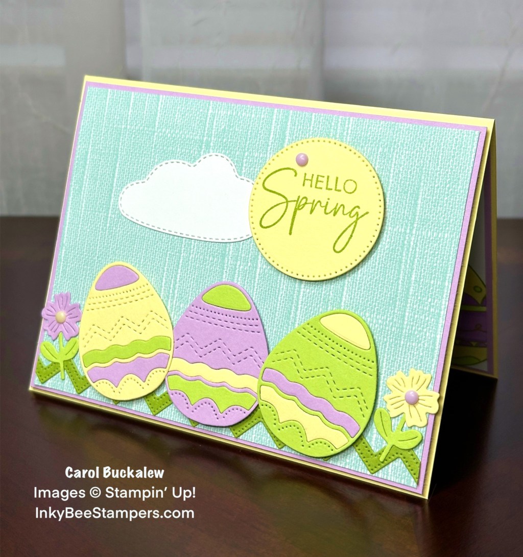 Stampin’ Up! Excellent Eggs Hello Spring&nbsp;Card
