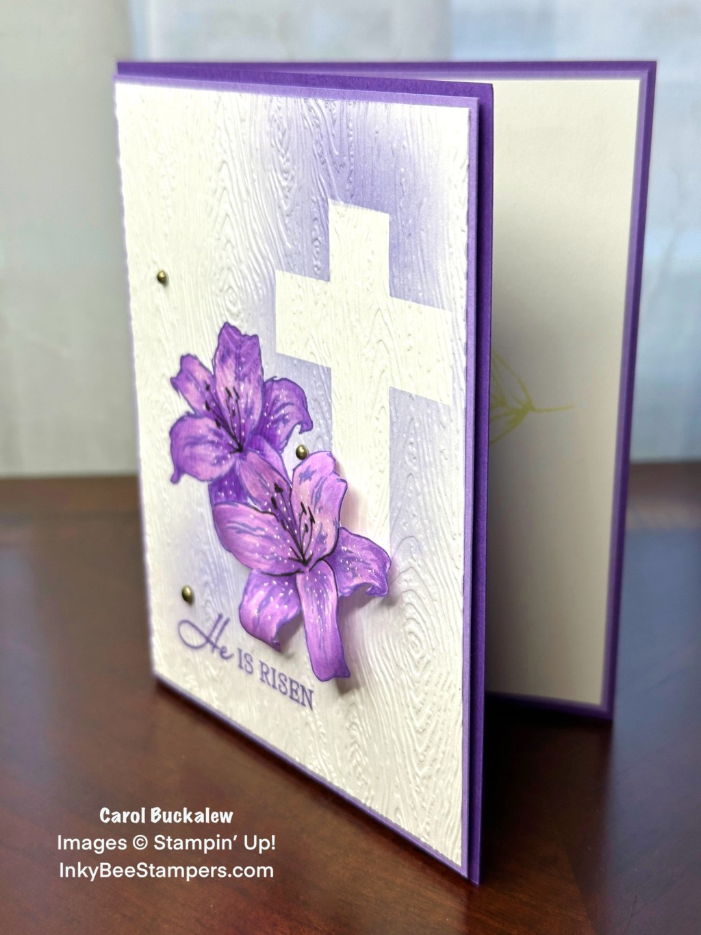 Stampin’ Up! Easter Lilies Easter Card Plus a Bonus&nbsp;Card