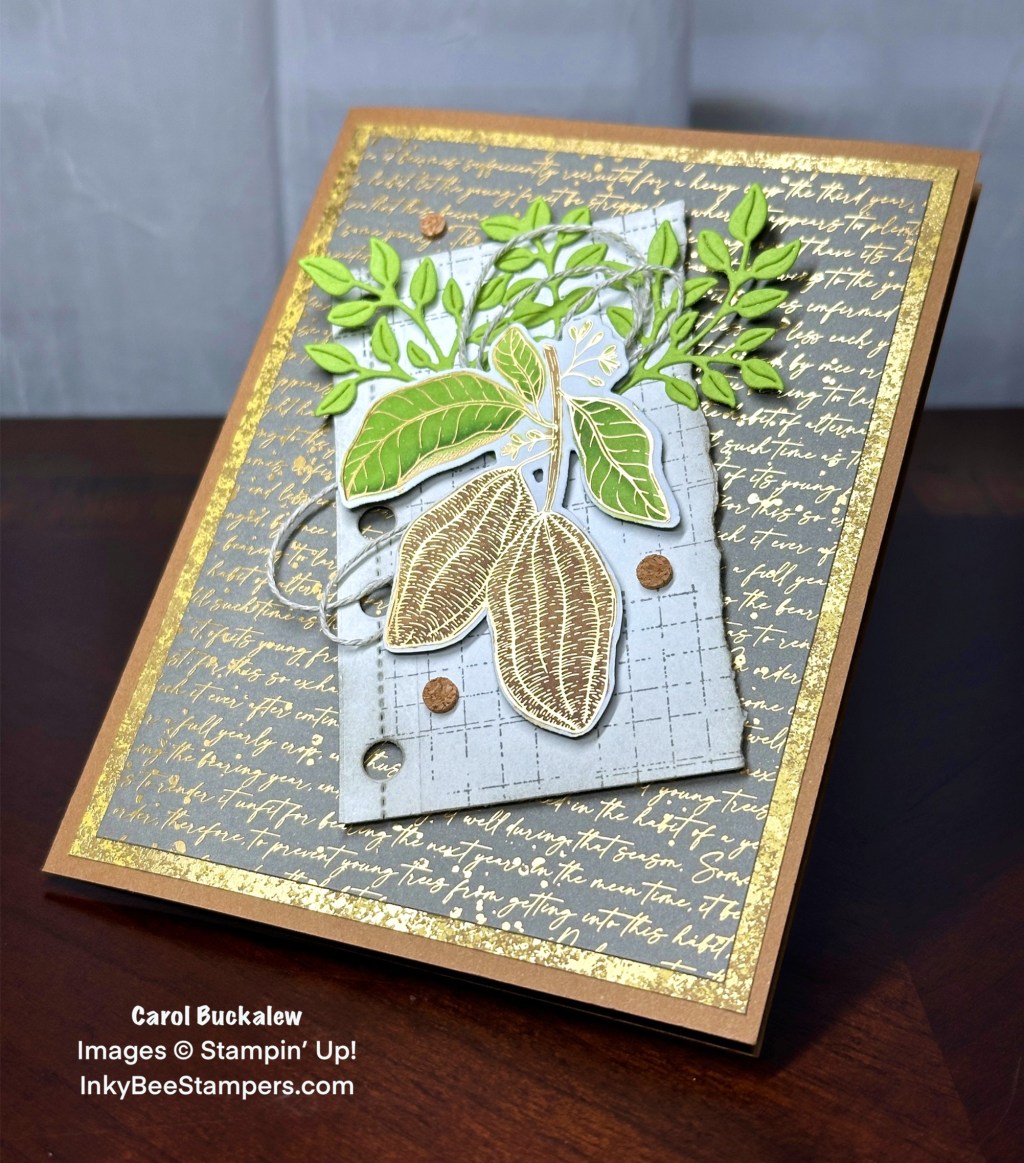 Stampin’ Up! Notes of Nature Elegant Note&nbsp;Card