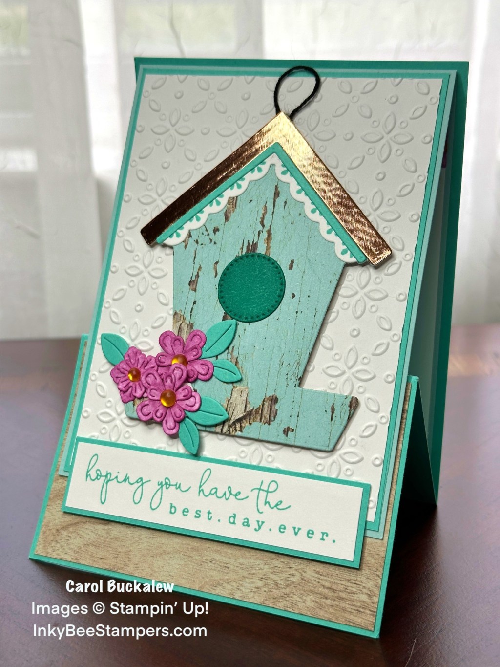 Stampin’ Up! Country Birdhouse All Occasion Z Fold Easel&nbsp;Card