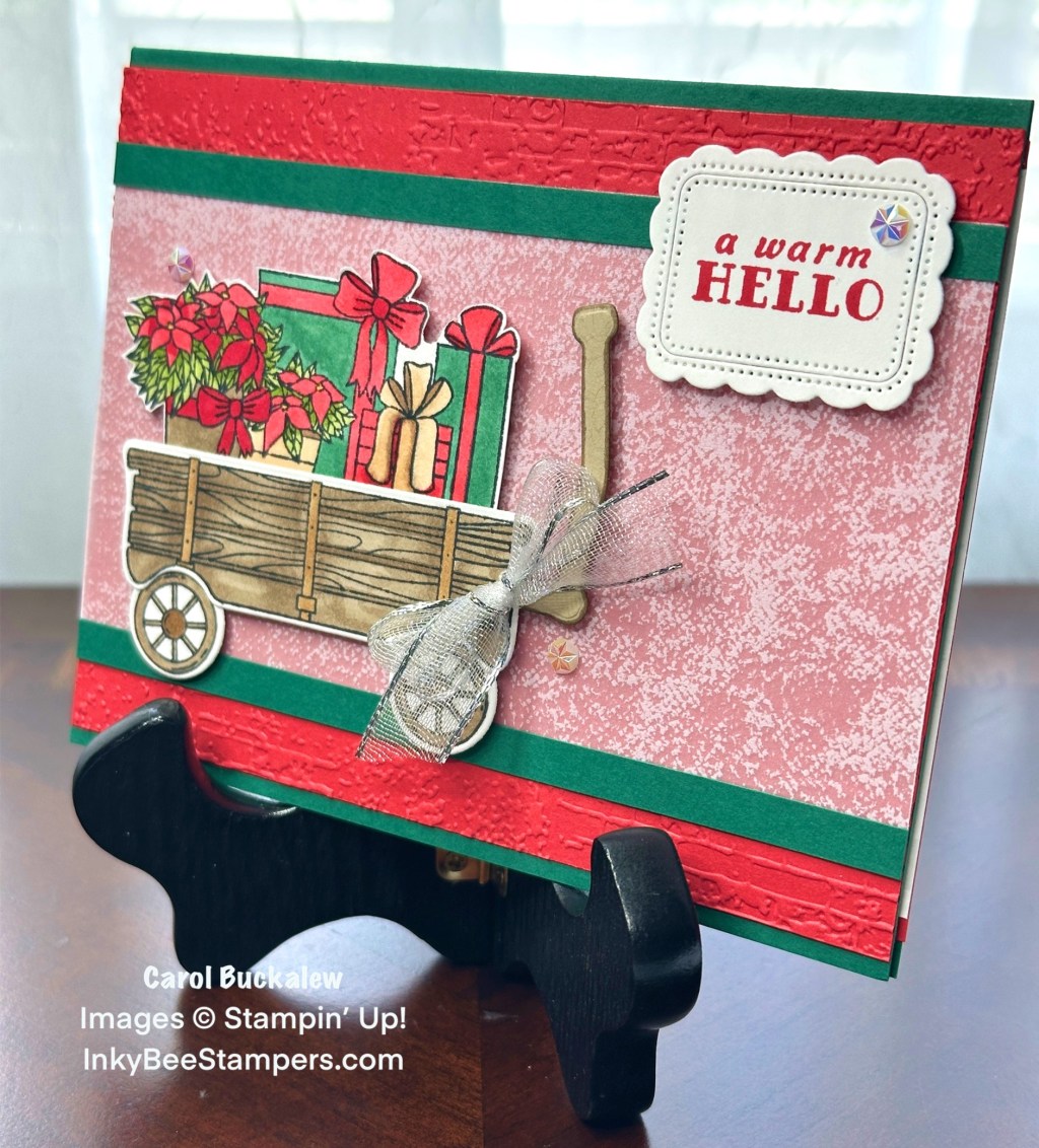 Stampin’ Up! Filled with Cheer Hello Card