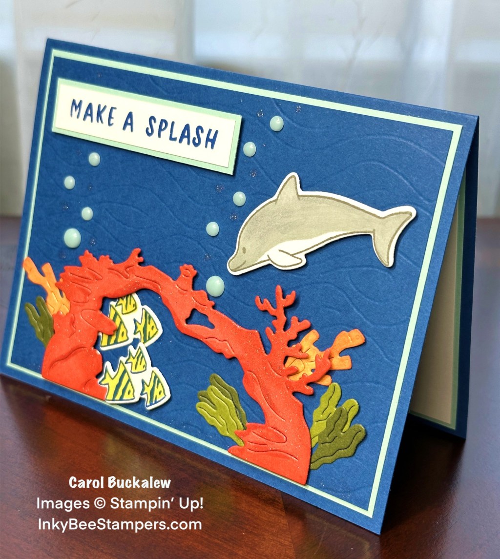 Stampin’ Up! Friendly Fins Birthday&nbsp;Card