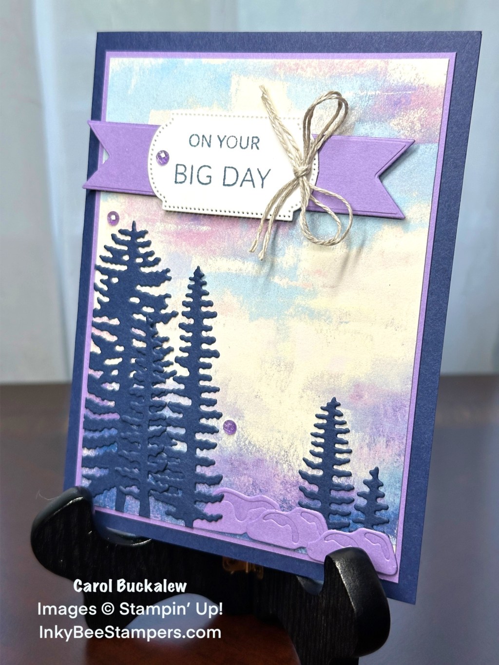 Stampin’ Up! Forever Forest Masculine Birthday&nbsp;Card