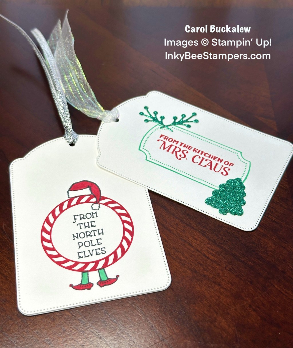 Stampin’ Up! Naughty & Nice Gift Tags