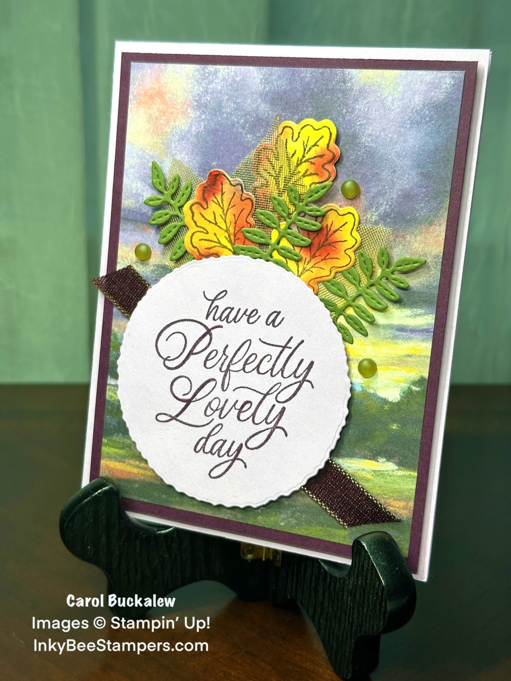Stampin’ Up! Autumn Expressions Have a Lovely Day Card