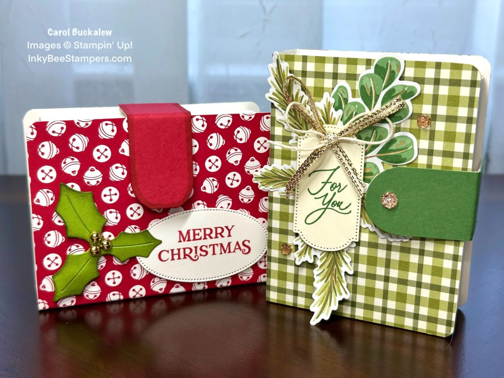 Stampin’ Up! Christmas Book Treat&nbsp;Boxes