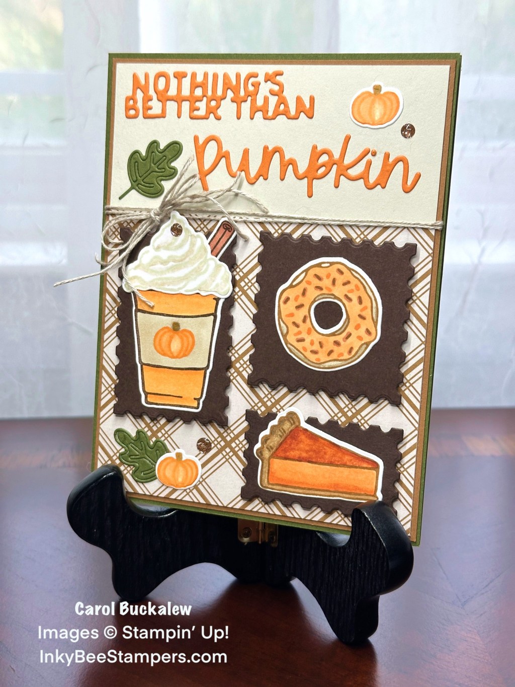 Stampin’ Up! More than Autumn Fall Card