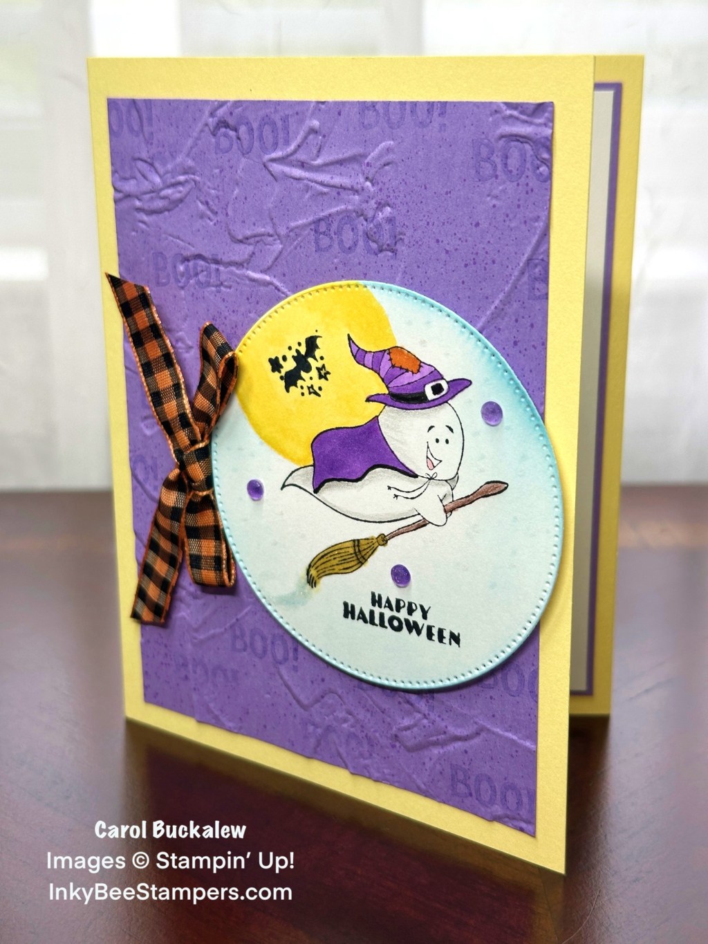 Stampin’ Up! Playful Ghosts Halloween Card