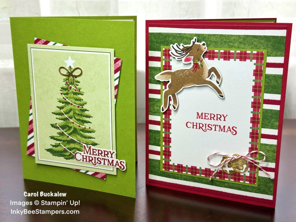 Stampin’ Up! Reindeer Days Memories & More Christmas&nbsp;Cards