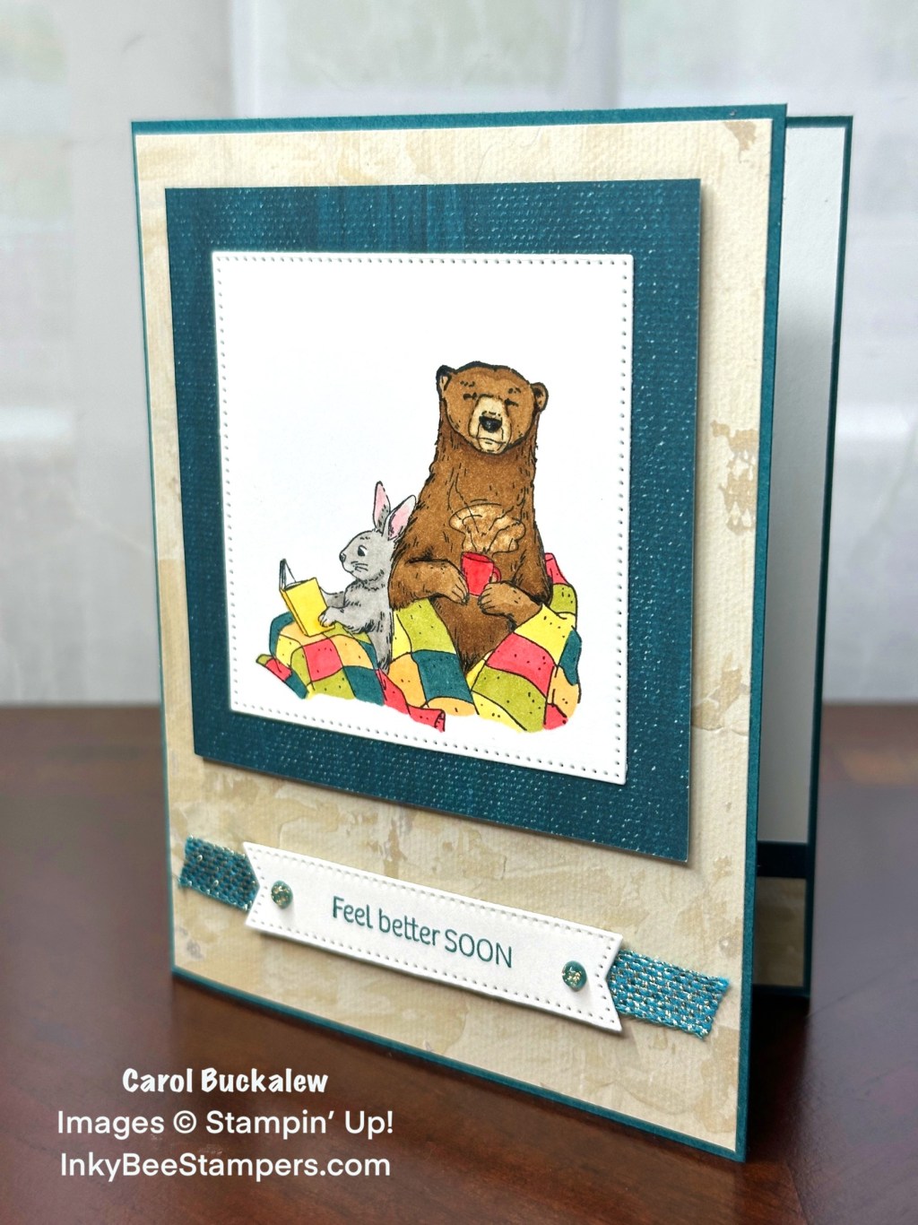 Stampin’ Up! Embraced with Love Get Well Card