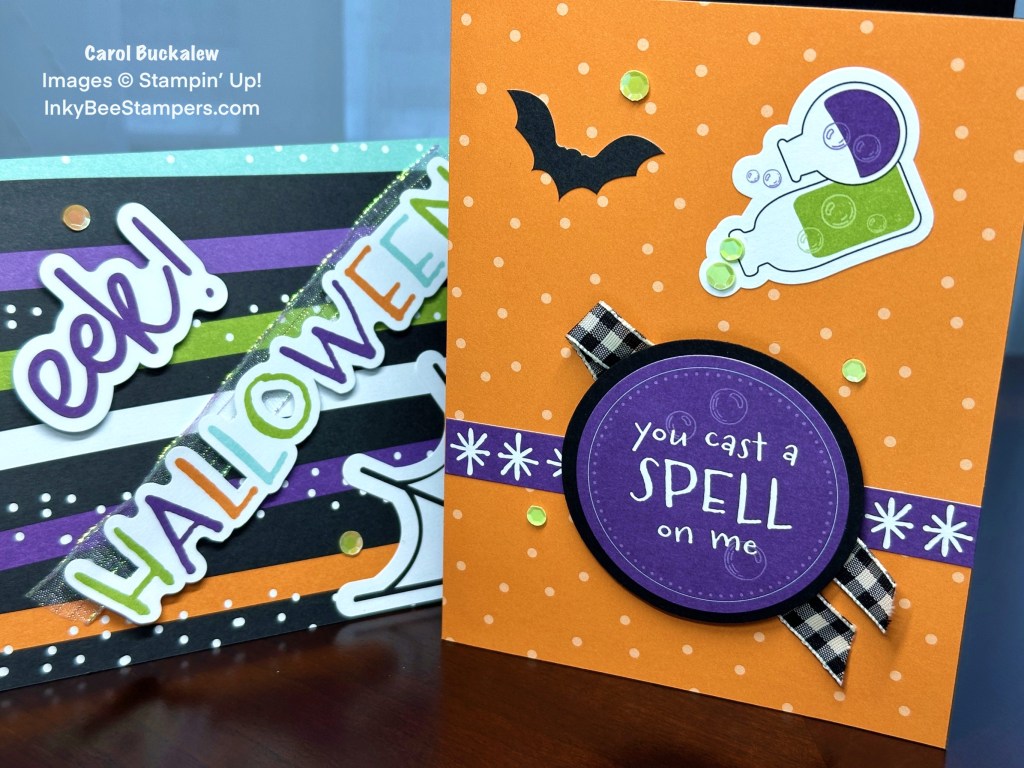 Stampin’ Up! Halloween Spells Cards
