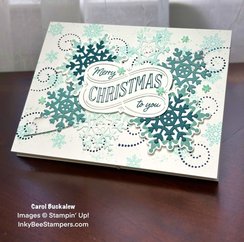 Stampin’ Up! One of a Kind Christmas Card