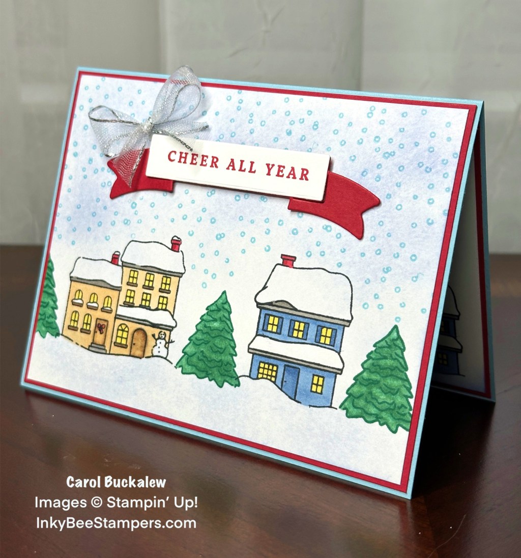 Stampin’ Up! Yuletide Village Holiday&nbsp;Card