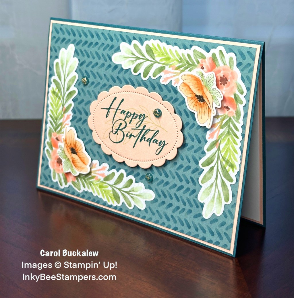 Stampin’ Up! Frames & Flowers Birthday&nbsp;Card
