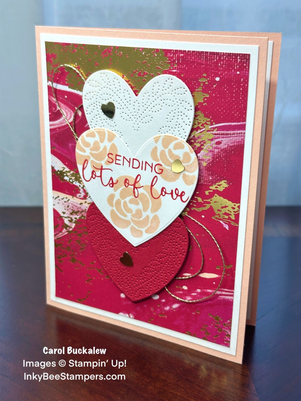 Stampin’ Up! Sneak Peek – Hearts of Elegance Birthday Card
