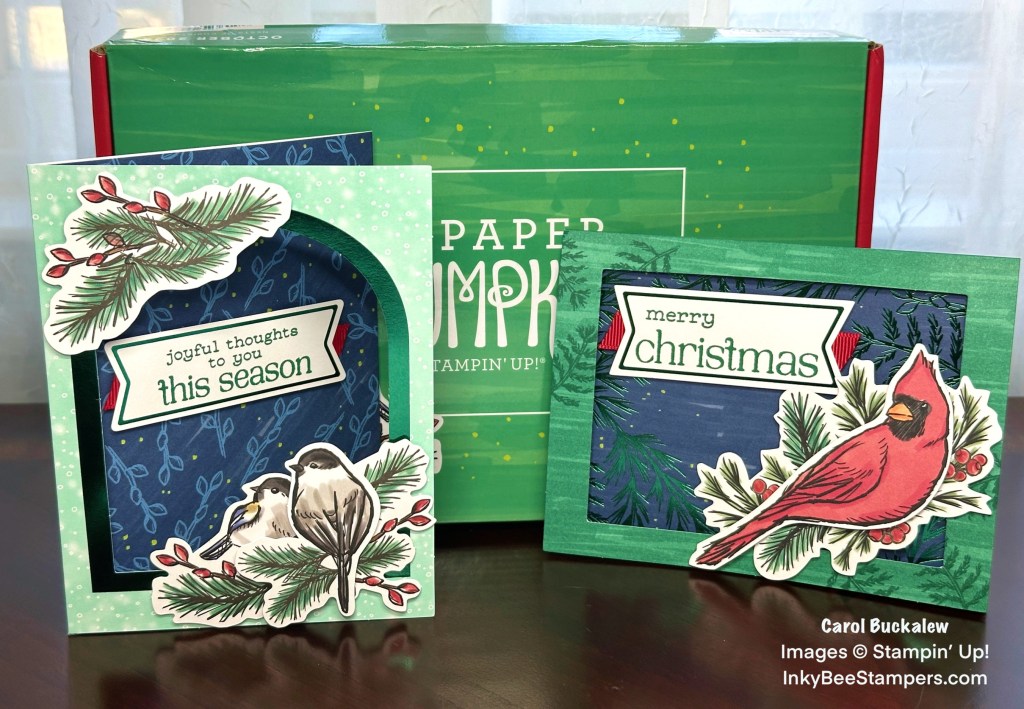 Stampin’ Up! October Paper Pumpkin Kit – Nests of&nbsp;Christmas