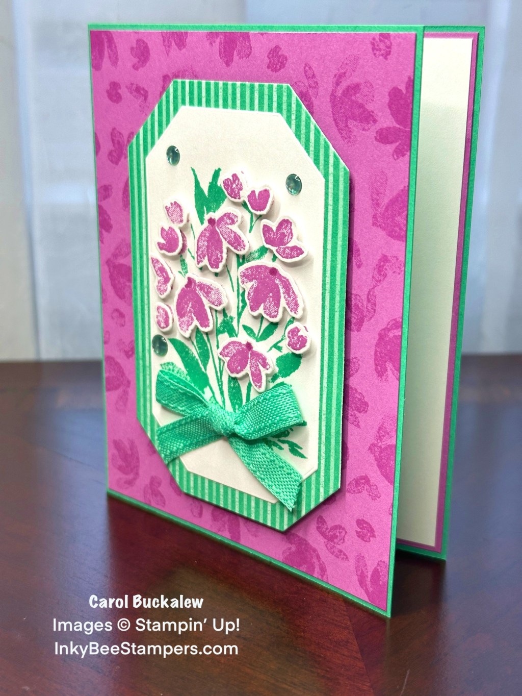 Stampin’ Up! Sneak Peek – Pretty Petals Note Card