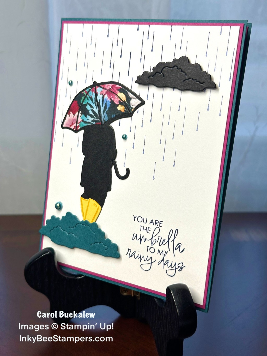 Stampin’ Up! Online Exclusives Sneak Peek – Umbrella Days Friendship&nbsp;Card