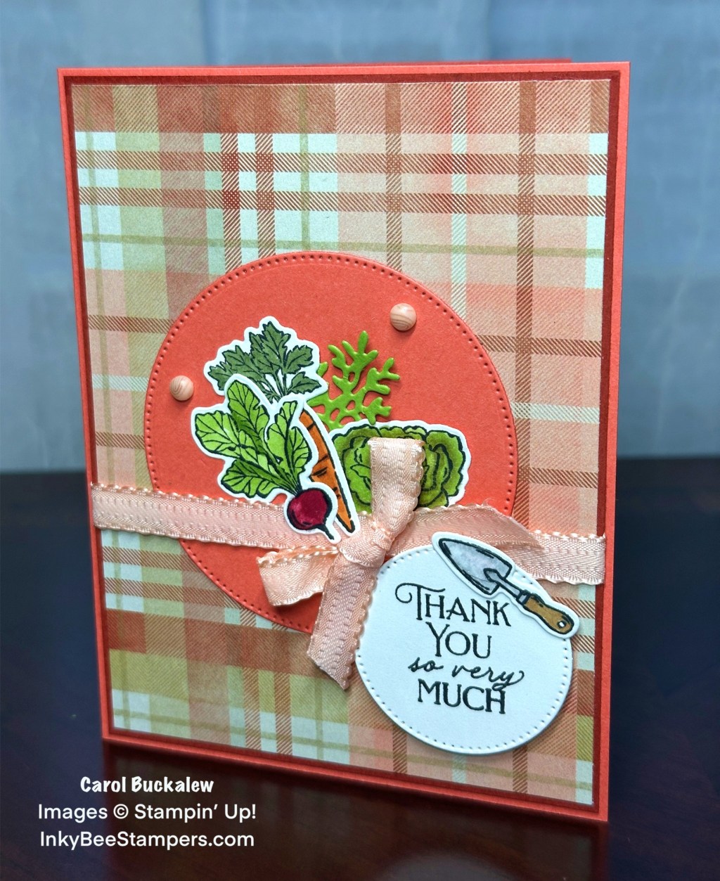 Stampin’ Up! Sneak Peek – Storybook Garden Patch Thank You Card